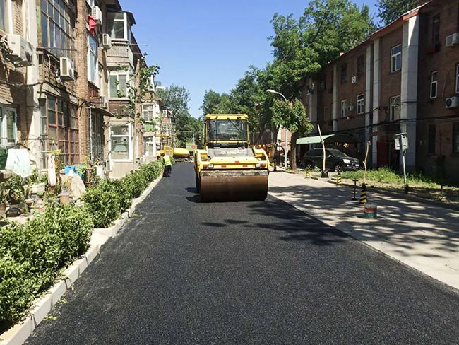 總后45號院瀝青道路